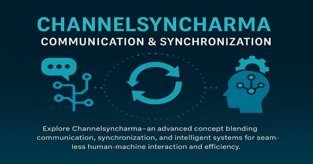 Channelsyncharma: Communication & Synchronization